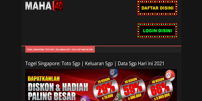 Result Togel Singapore Hari Ini 19